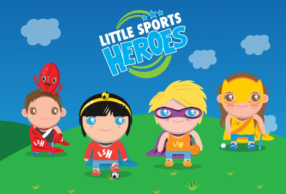 Little sports heros logo